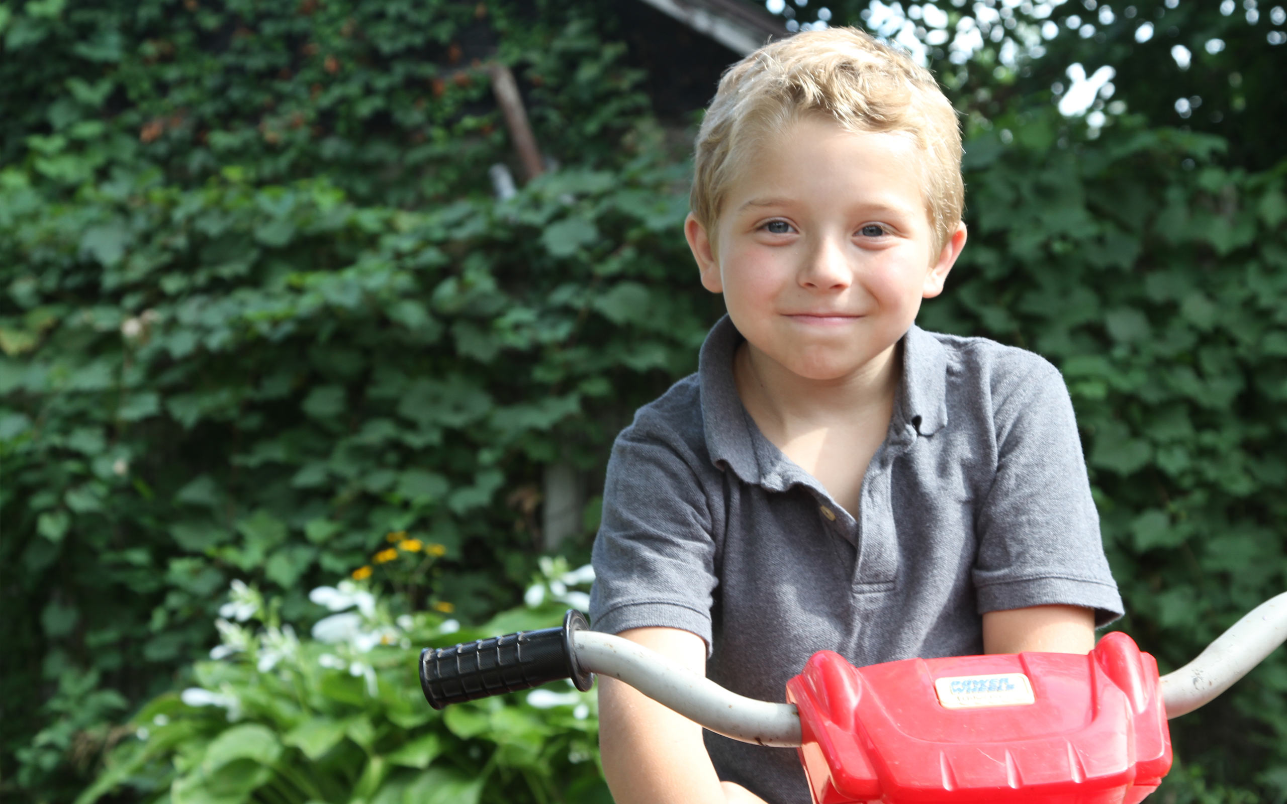 Tristan, diagnosed with LAL-D at 5 years old
